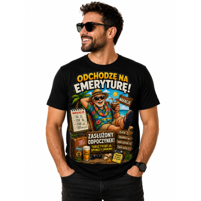 KOSZULKA ODCHODZĘ NA EMERTYURĘ